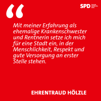 Ehrentrauds Gedanken zur Wahl