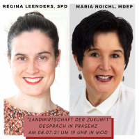 v.l.: Regina Leenders, Maria Noichl